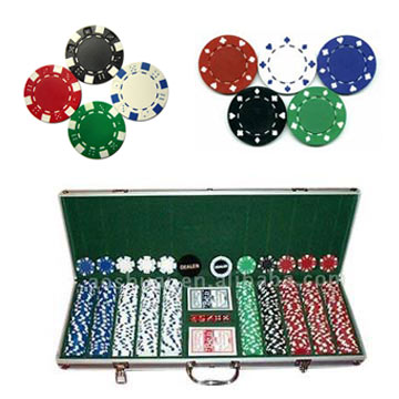 Poker Chips, Casino Chip Sets